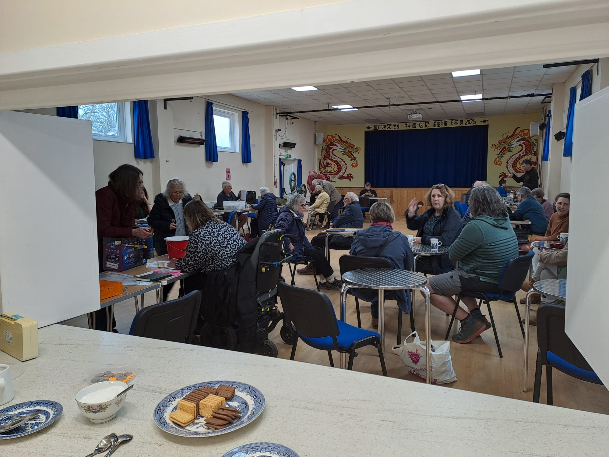 Café in Full Swing