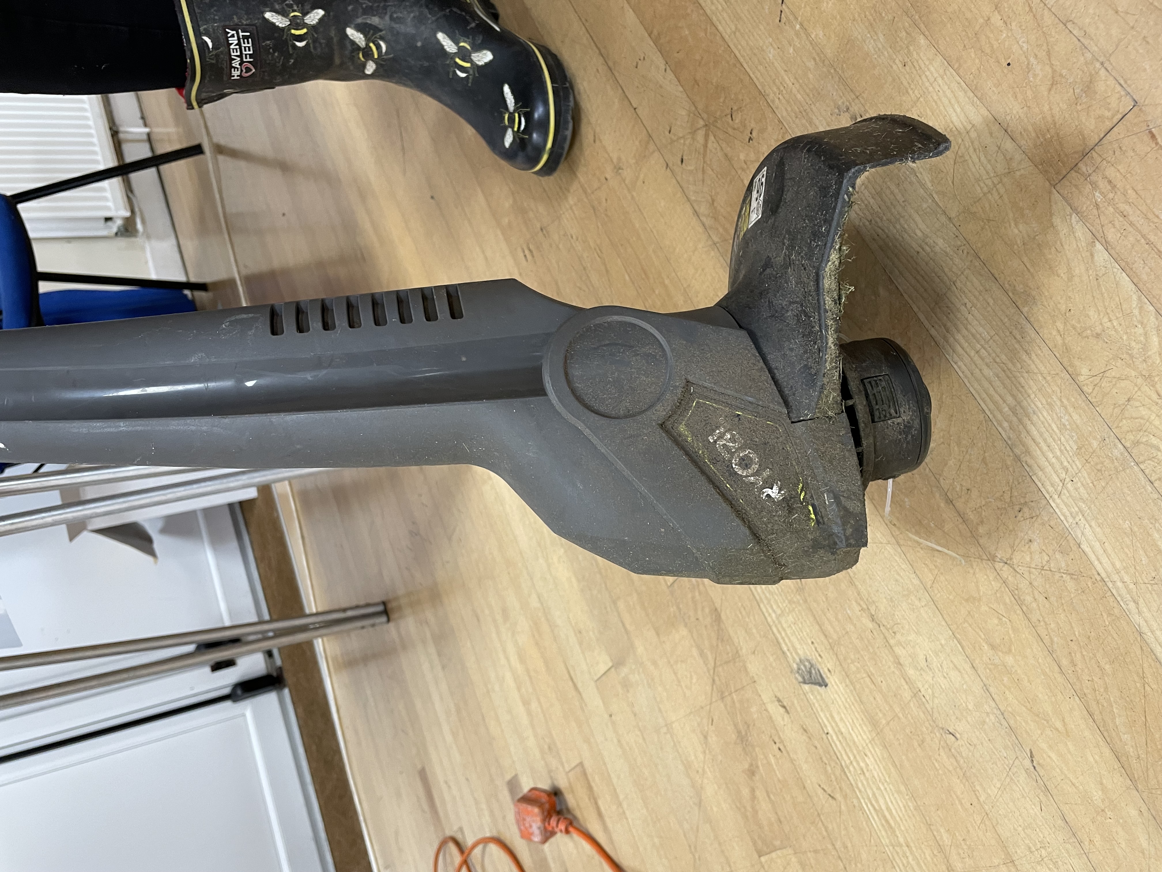 Strimmer repaired, ready for garden work