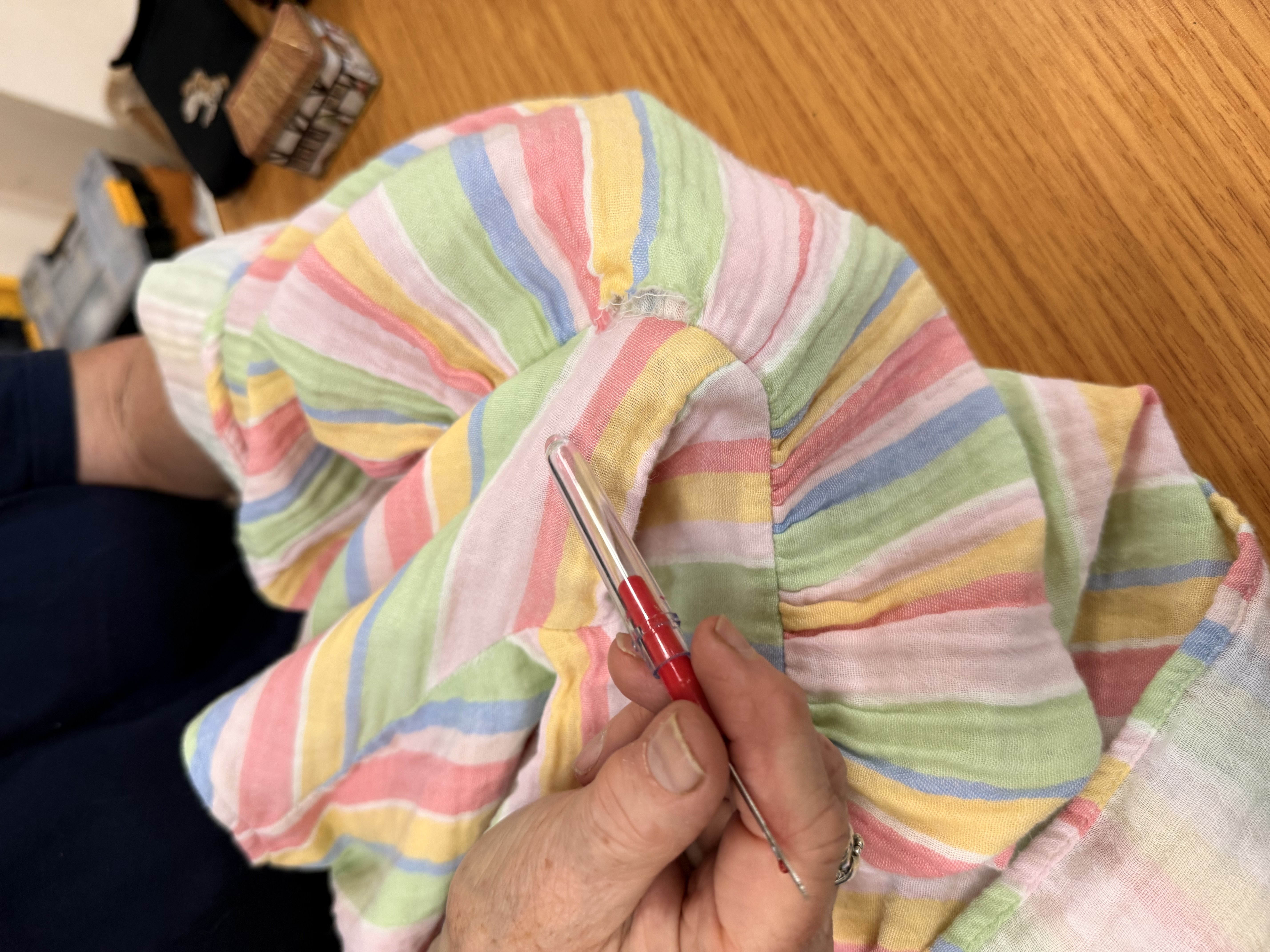 Child's dress repair