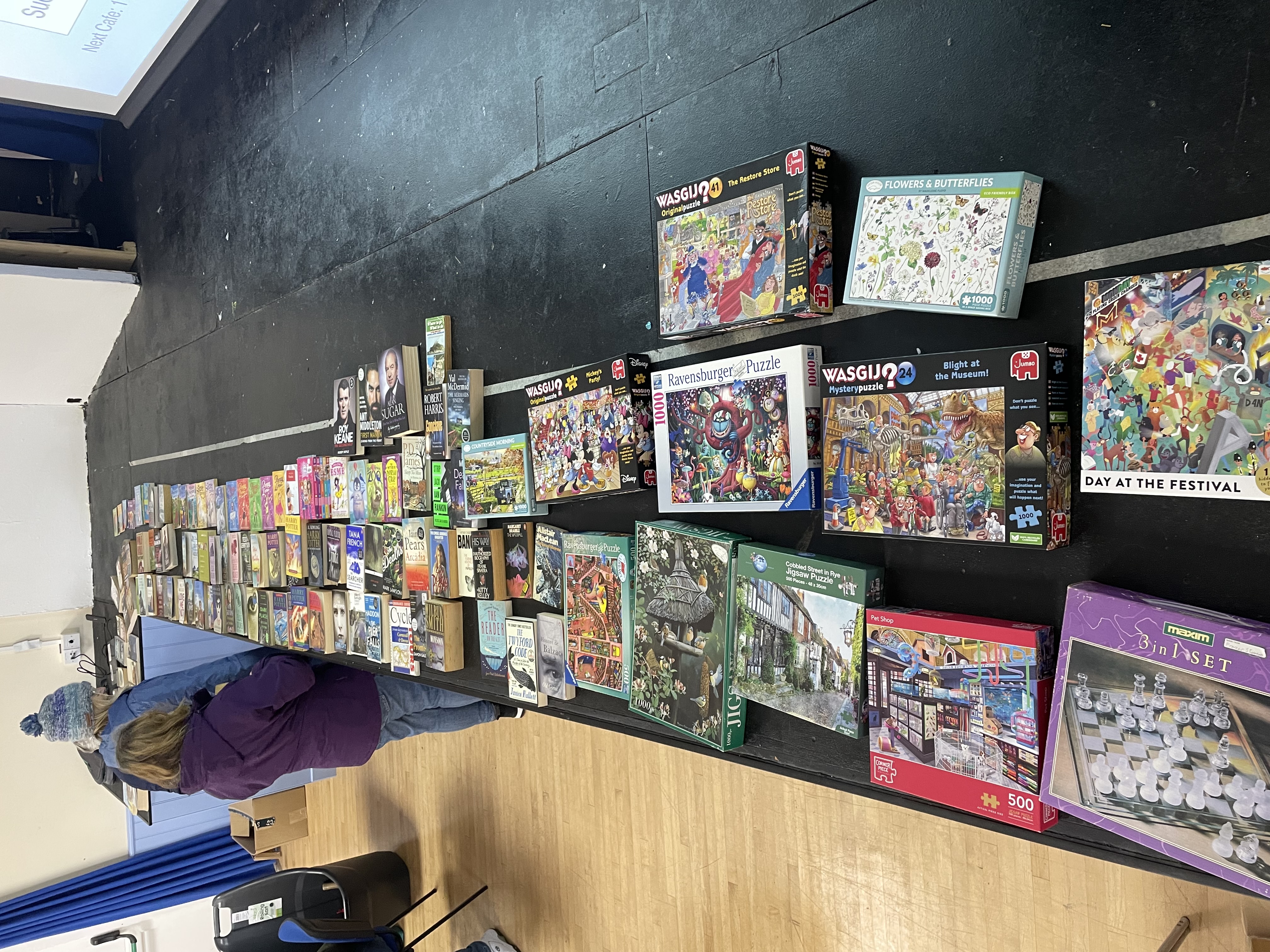 Book and puzzle swap