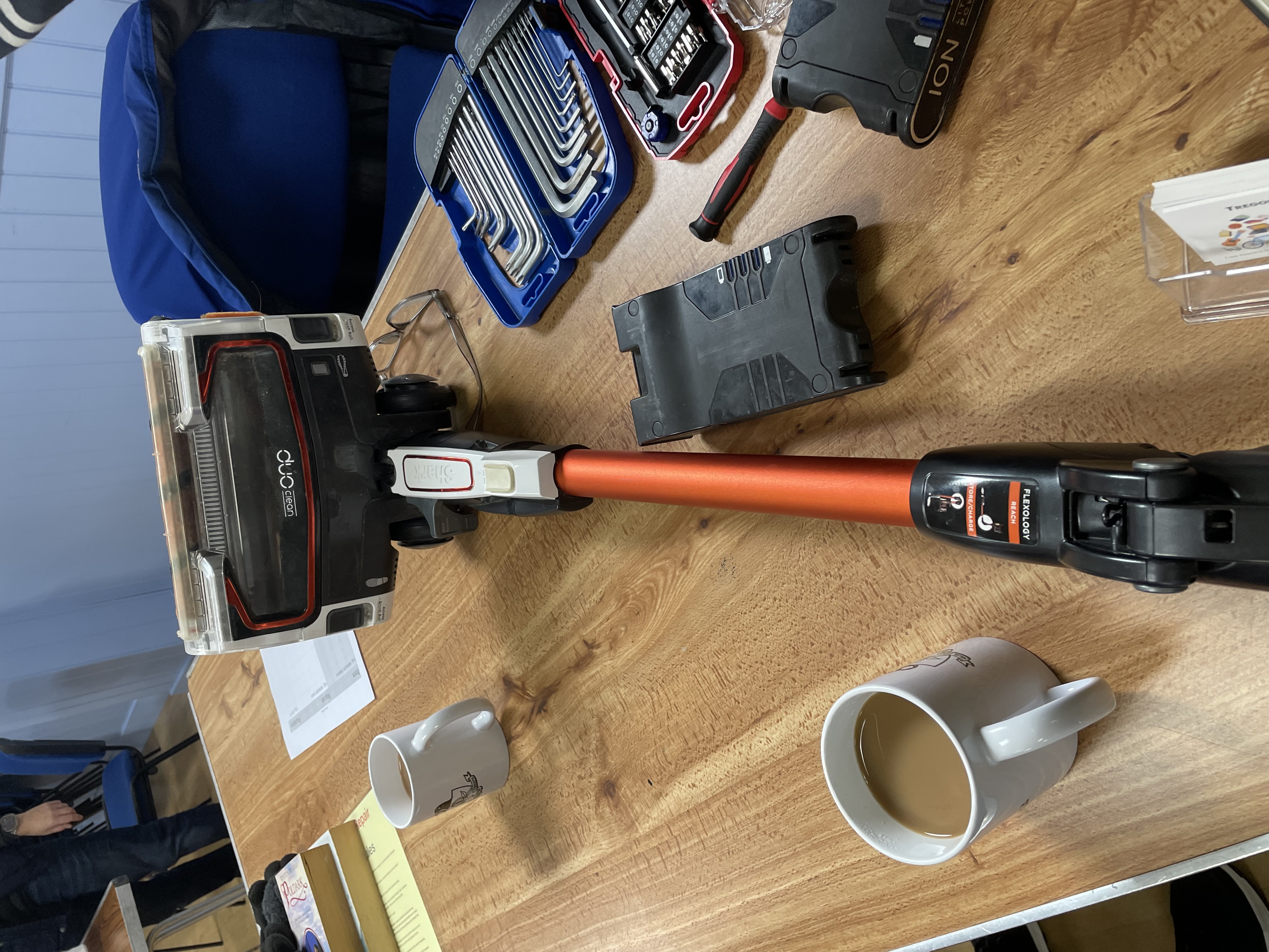 Vacuum cleaner motor damage