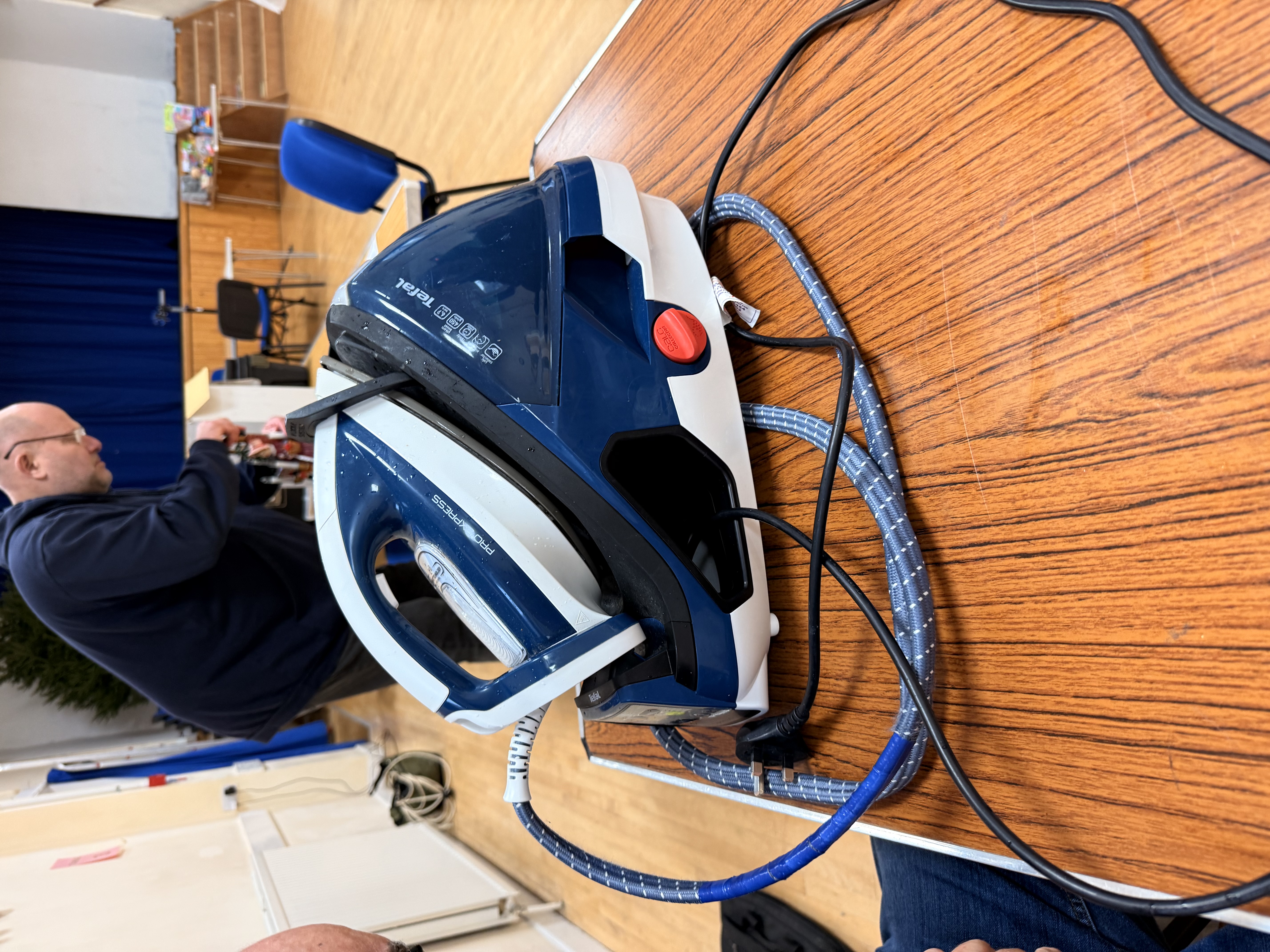 Steam iron working again