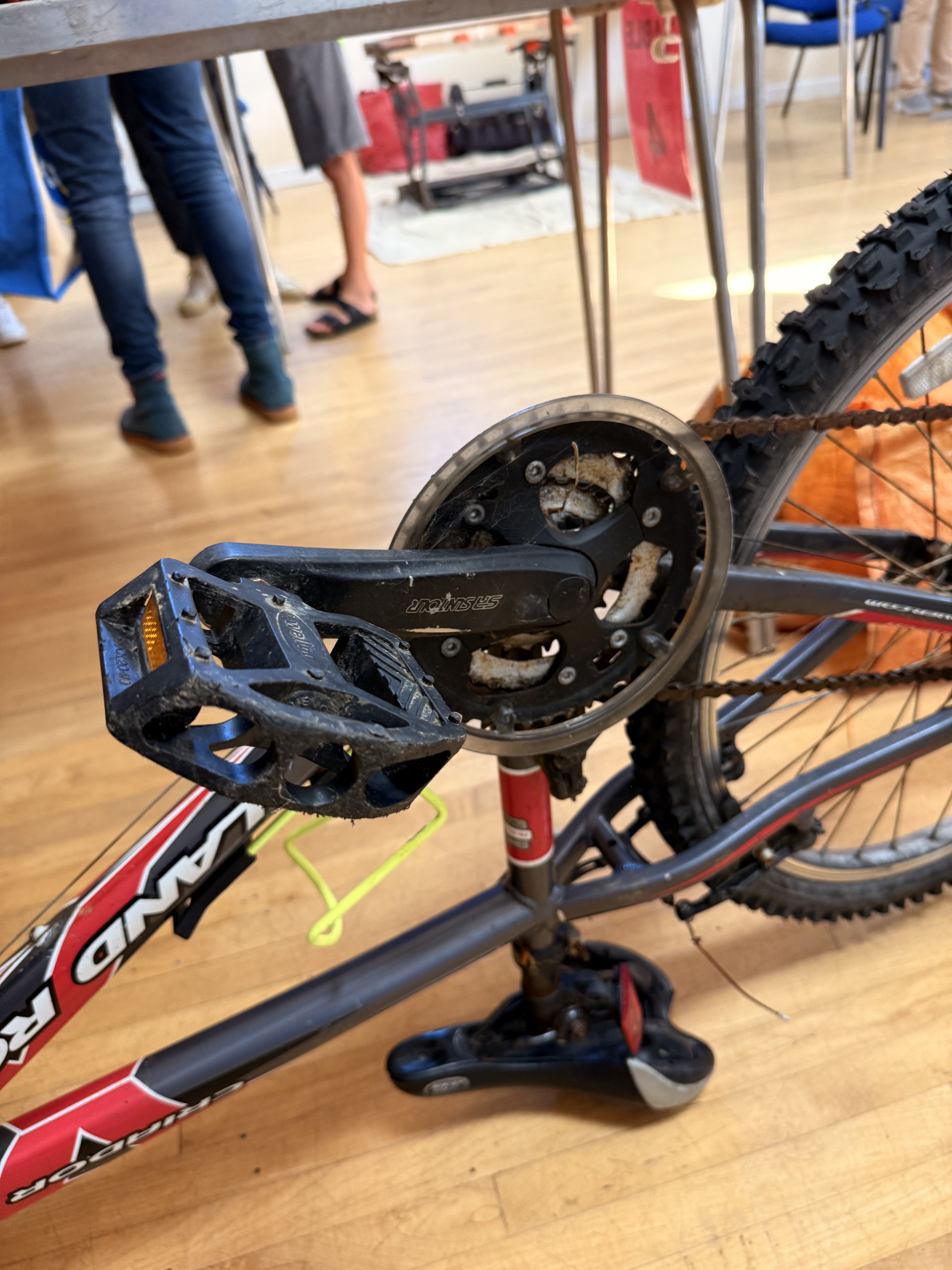 Fixing a bike chain