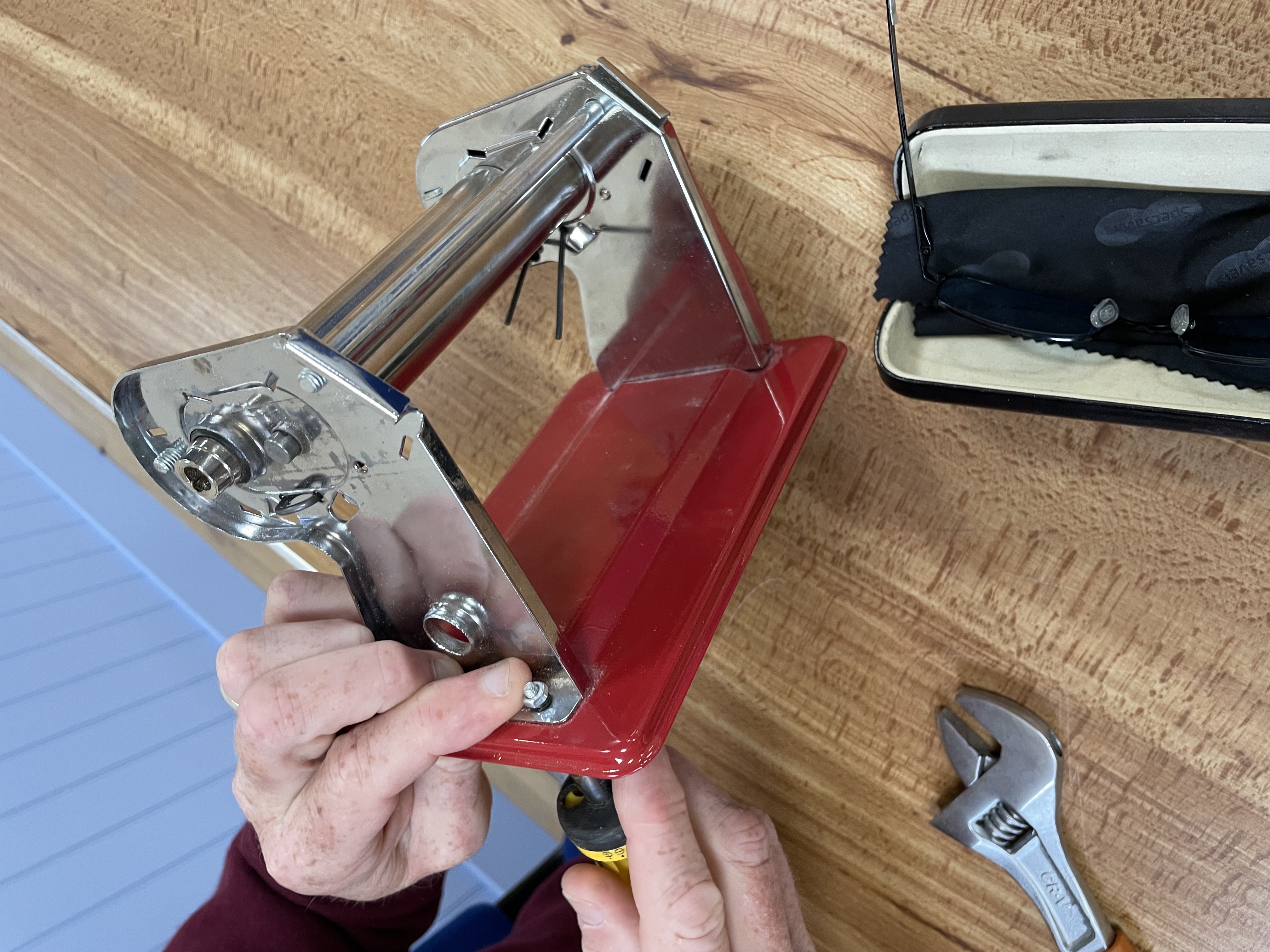 Pasta roller repair